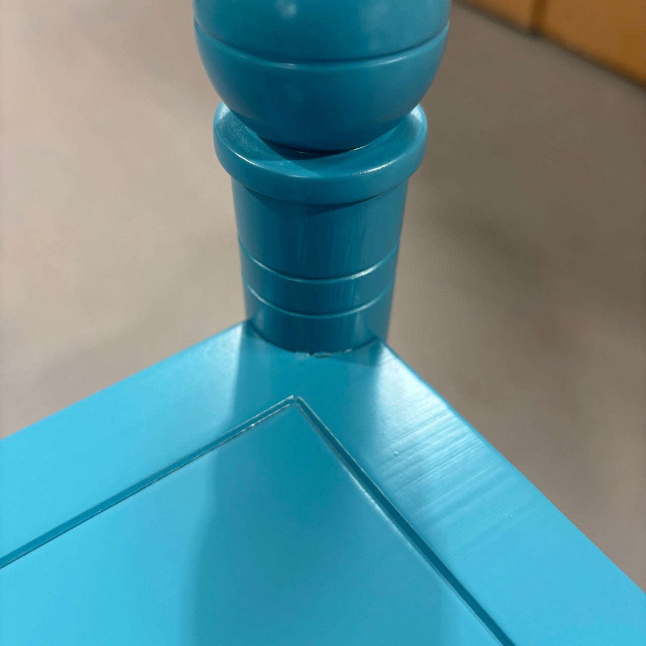  Pre-Loved - Revive Side Table, Cerulean Blue 