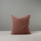  Front Side of Large Square Cushions in Dusky Pink Velvet - NiX By Nicola Harding & Co. 