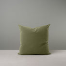  Front Side of Large Square Cushion in Green Velvet - By NiX 