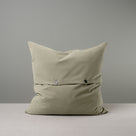  Back Side Extra Large of Square Cushion in Moonstone Velvet With 2 Buttons - By NiX 