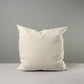 Square Kip Cushion in Laidback Linen, Dove
