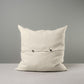 Square Kip Cushion in Laidback Linen, Dove