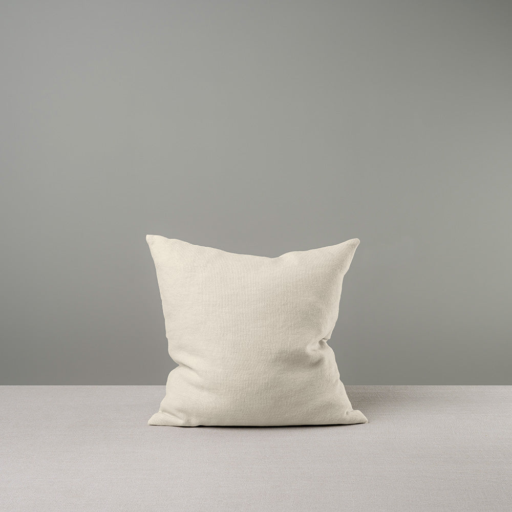  Square Kip Cushion in Laidback Linen, Dove 