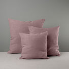  Multiple sizes Square Kip Cushion in Laidback Linen, Heather - By NiX 