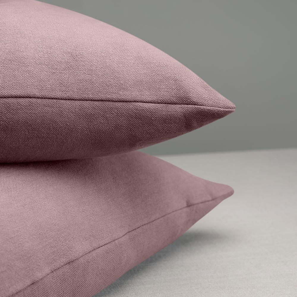 Square Kip Cushion in Laidback Linen, Heather