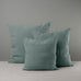 image of Square Kip Cushion in Laidback Linen, Mineral