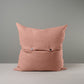 Square Kip Cushion in Laidback Linen, Roseberry
