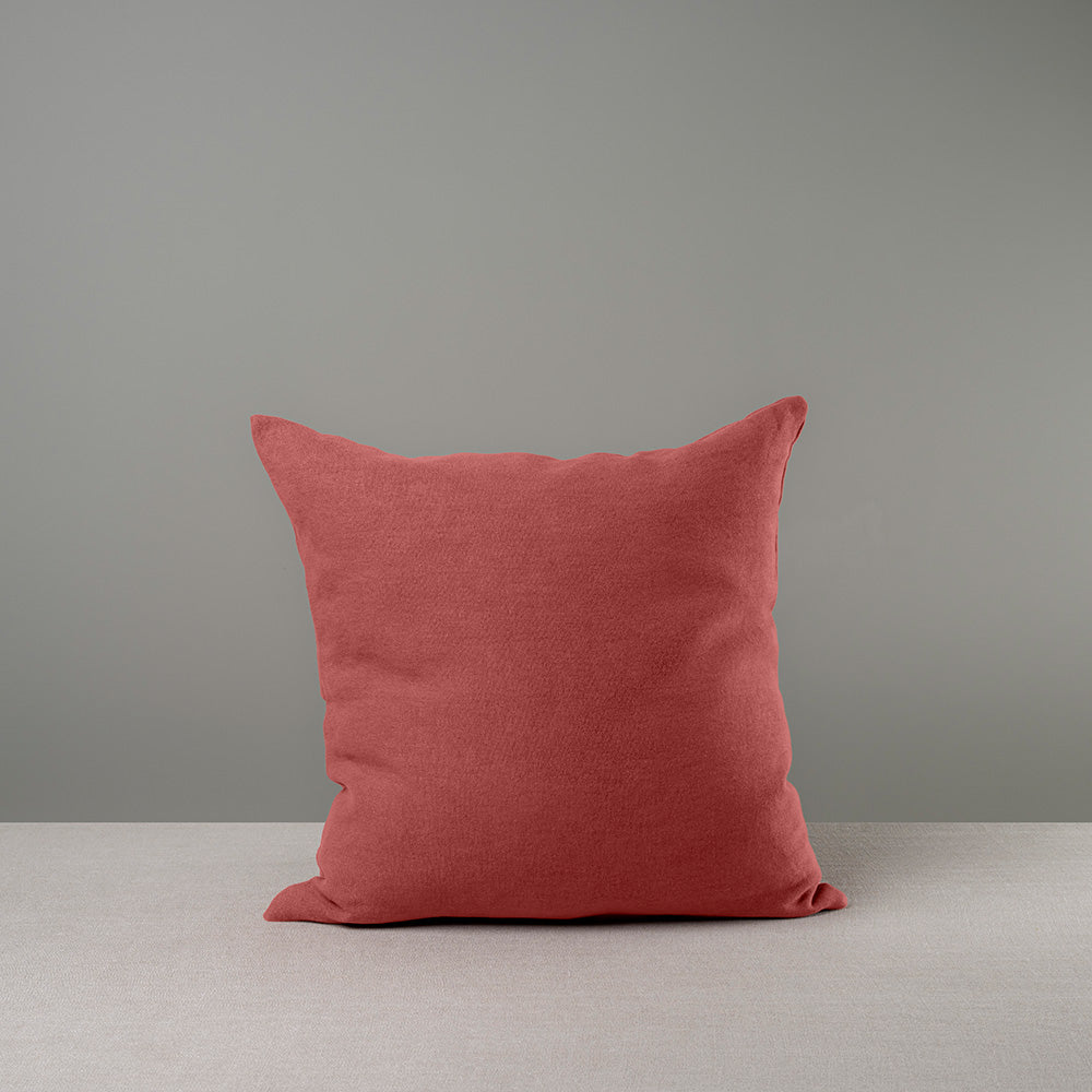 Large Red (Rouge) Square Cushions Front Side - NiX