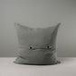 Square Kip Cushion in Laidback Linen, Shadow