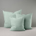 image of Square Kip Cushion in Laidback Linen, Sky