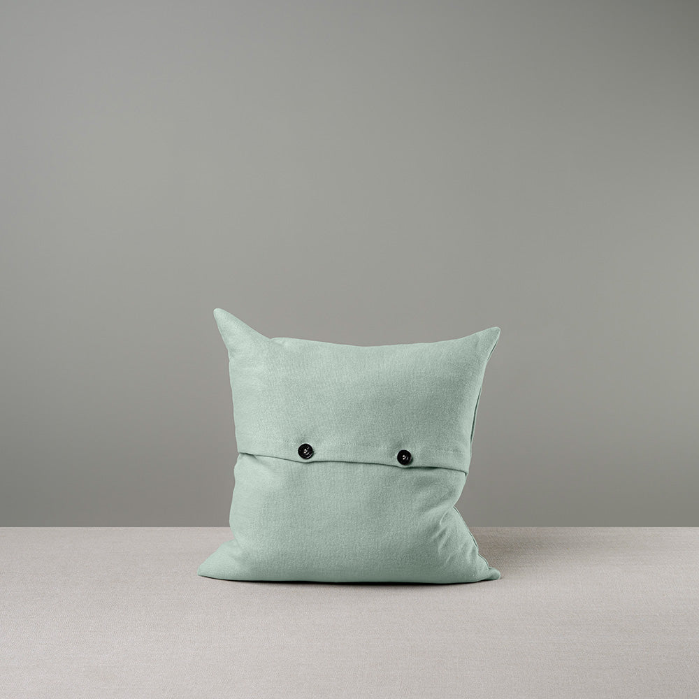  Square Kip Cushion in Laidback Linen, Sky 