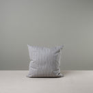  Front Side of Medium Square Cushion in Ticking Cotton - By NiX 