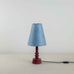 image of Ditsy Ceramic Table Lamp Base in Damson Pink