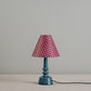 Ditsy Ceramic Table Lamp Base in Sea Blue