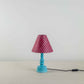 Ditsy Ceramic Table Lamp Base in Turquoise - Nicola Harding