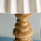  Wooden Table Lamp Base in Natural Oak - By NiX 
