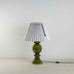 image of Hourglass Ceramic Table Lamp Base in Green