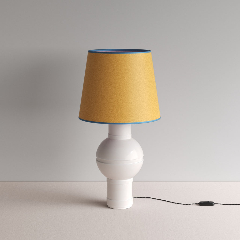  Orb Ceramic Table Lamp Base in Warm White 