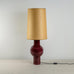 image of Orb Ceramic Table Lamp Base in Red