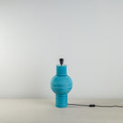  Orb Ceramic Table Lamp Base in Turquoise - Nicola Harding 