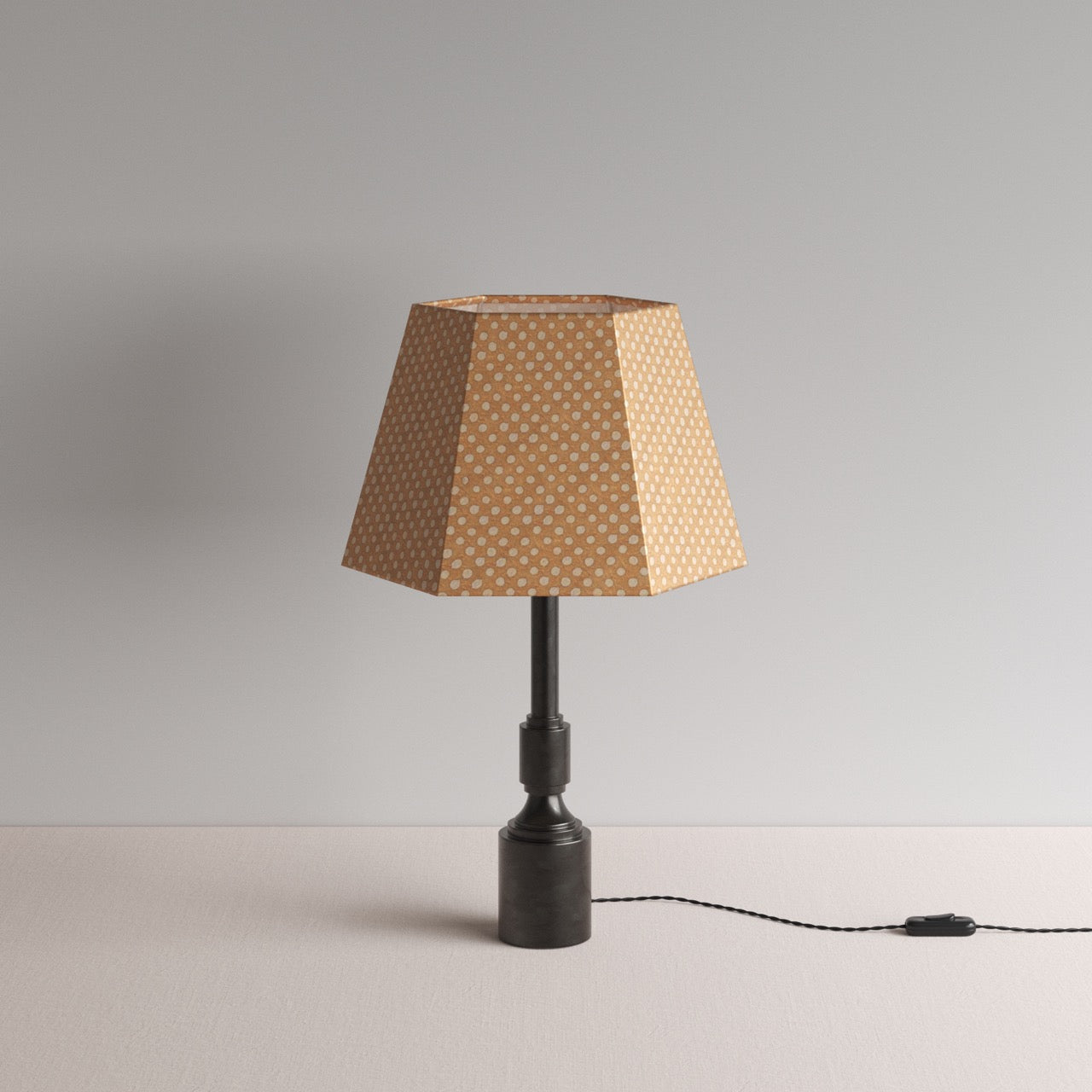  Townhouse Table Lamp Base in Waxed Brass 