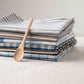 Luster Tea Towel in Regatta Cotton, Blue