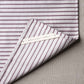 Luster Tea Towel in Ticking Cotton, Berry