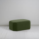  Hither Hexagonal Storage Ottoman in Intelligent Velvet Juniper - NiX 