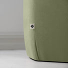 NiX Special Tag on Thither Hexagonal Ottoman in Intelligent Velvet Green Tea 