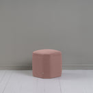  Thither Hexagonal Ottoman in Intelligent Velvet Rose - NiX 