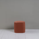  Thither Hexagonal Ottoman in Intelligent Velvet Sienna Back View - NiX 