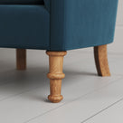 Time Out Armchair in Intelligent Velvet Aegean