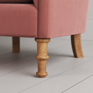 Time Out Armchair in Intelligent Velvet Damson