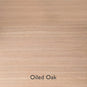  Tuck In Oval Dining Table in Oak Frame Texture - By NiX 