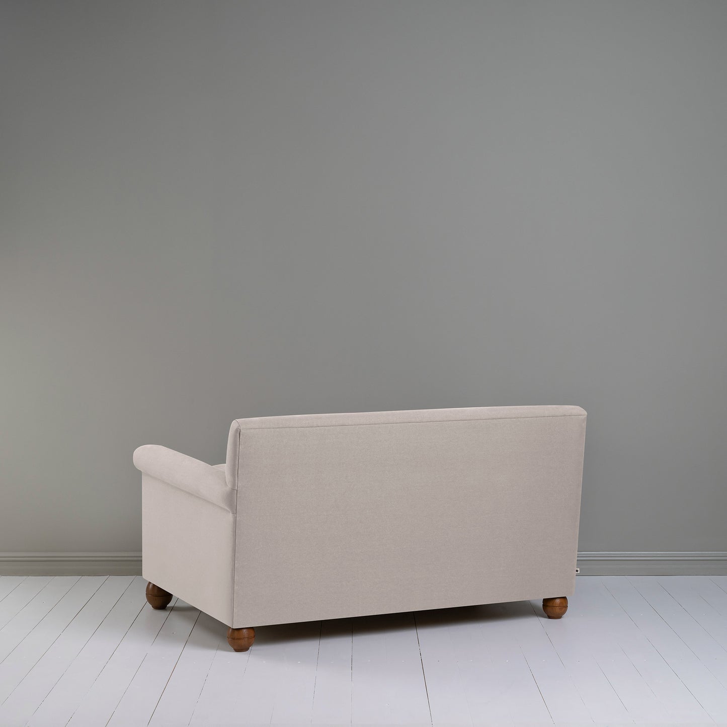 Idler 2 Seater Sofa in Laidback Linen Pearl Grey