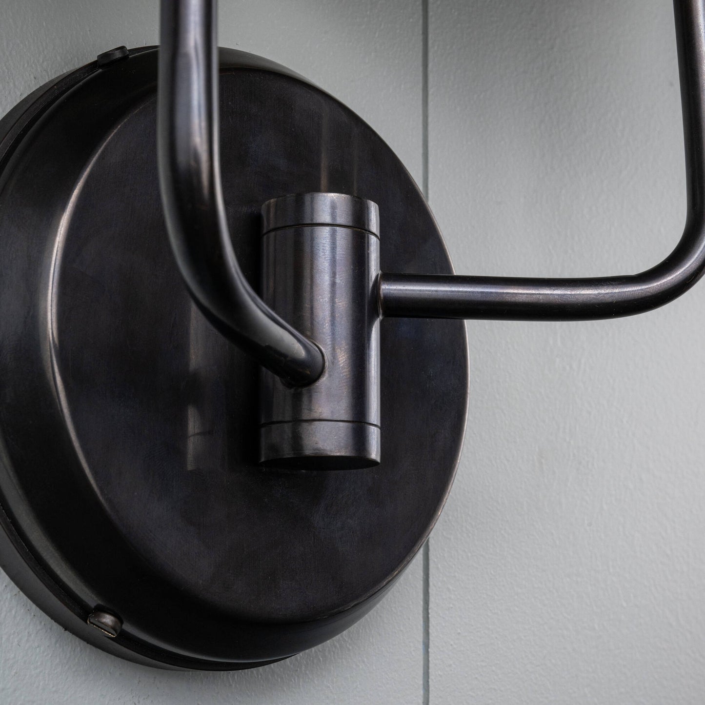 Double Trouble Waxed Brass Wall Light With Mustard Lamp Shades