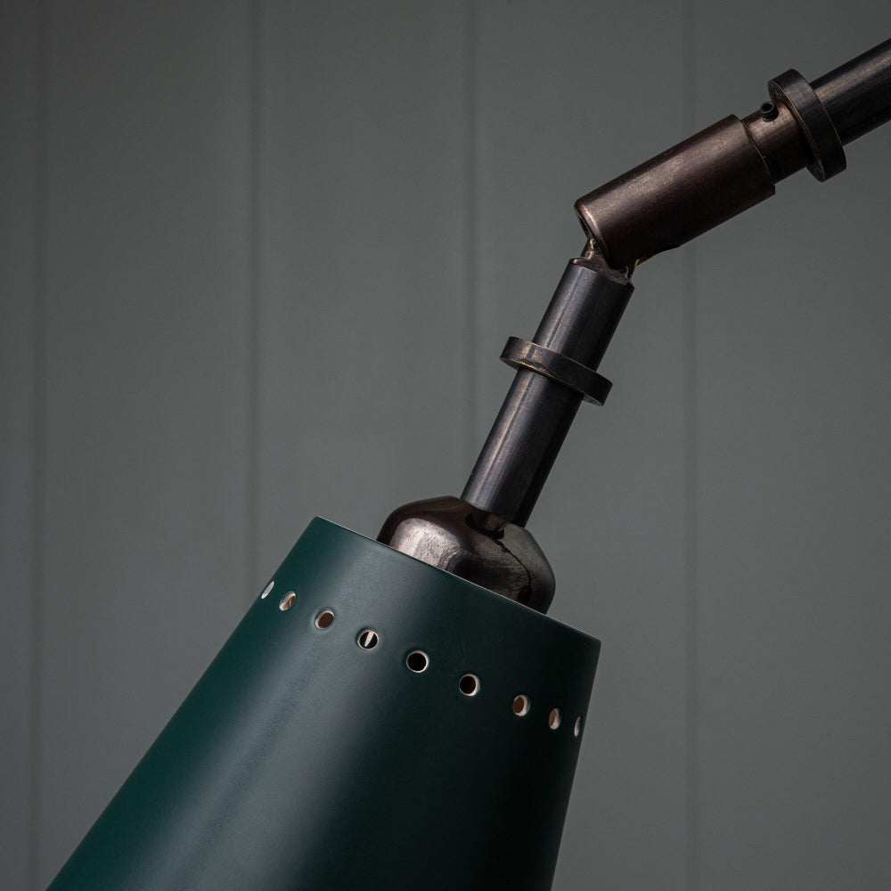 image of Limelight Waxed Brass Wall Light