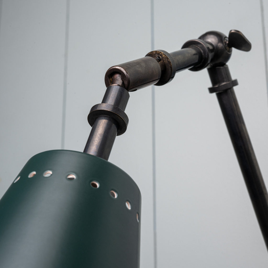 Limelight Waxed Brass Wall Light with moveable arm 