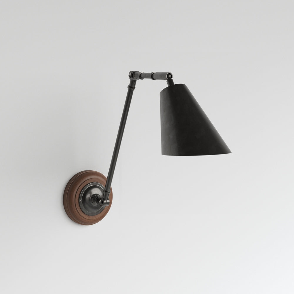 Limelight Waxed Brass Wall Light