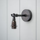  Waxed Brass Wall Light Base - NiX 