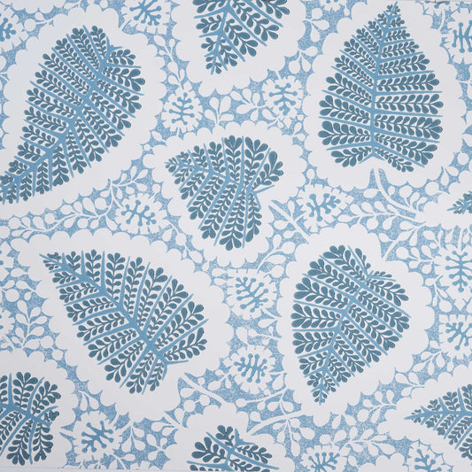 Dingle Wallpaper in Sugarbag Blue and Peacock