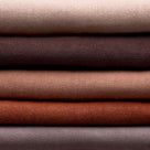  Stack of Linen Fabrics in Multiple Colors Layered Together – By NiX 